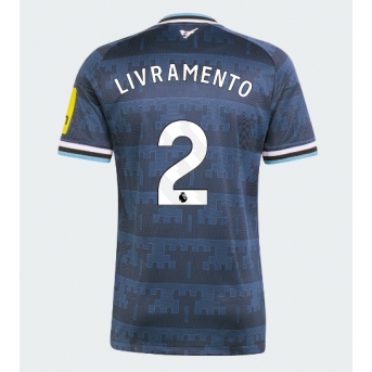 Newcastle United Tino Livramento #2 Maglia Gara Trasferta Repliche 2026-27 Maniche Corte